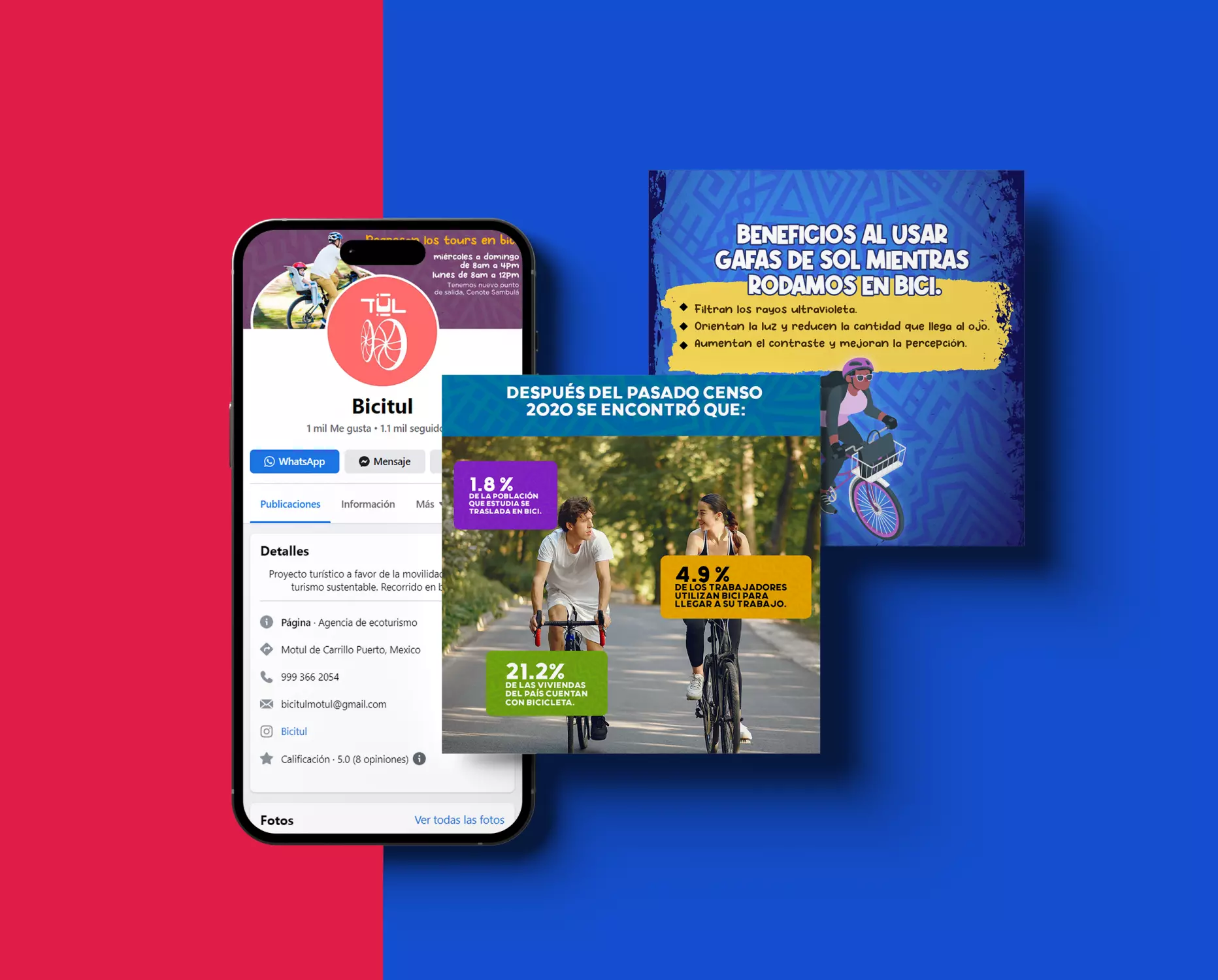 Bicitul — Gestión de redes y contenido para ecoturismo en bici.